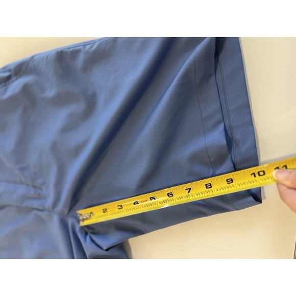 j mclaughlin Men's flat front golf shorts size 34 periwinkle blue - Picture 8 of 8